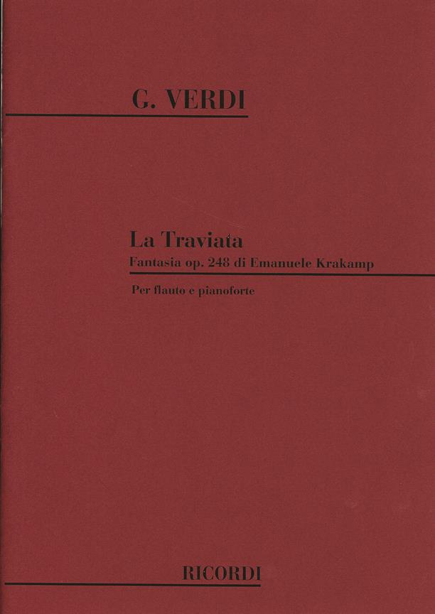 Fantasia sulla Traviata op. 248 - příčná flétna aklavír